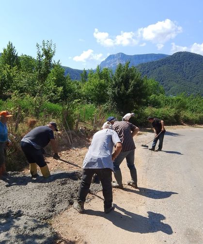 Cide’de köylülerden takdir toplayan çalışma