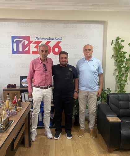 Kastamonu ASKF'den gazetemize 24 Temmuz ziyareti