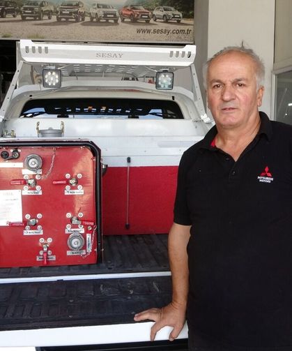 Kastamonu’da büyük yangından ders çıkardı, müdahale aracı üretti