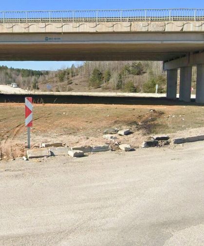 Kastamonu'da ölümle burun buruna bırakan yol!