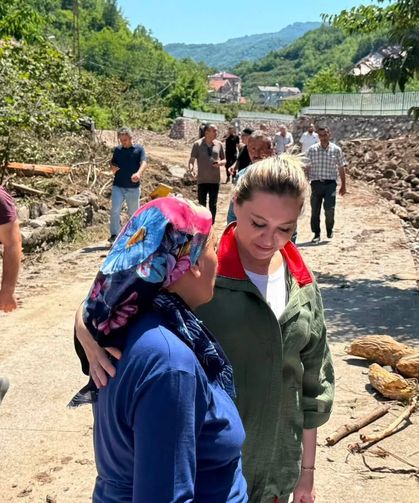 Milletvekili Ekmekci Cide'deki çalışmaları yerinde inceledi