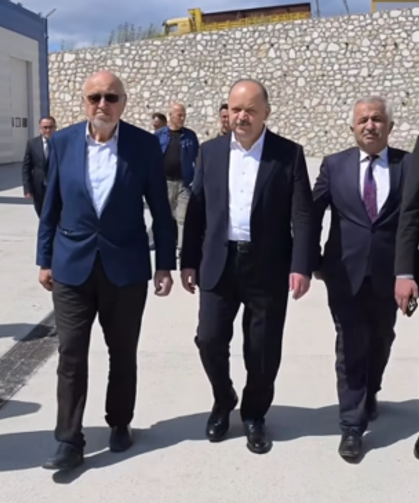 Vali Meftun Dallı'dan Seydiler OSB'ye ziyaret: Yeni üretim tesisi incelendi