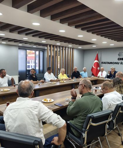 CHP Kastamonu’da yeni yönetim ilk toplantısını yaptı