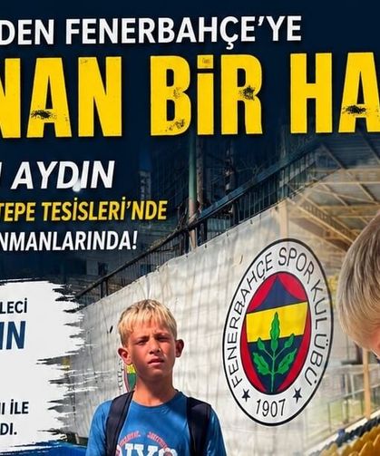 Cide’den doğan hayal Fenerbahçe’ye uzandı