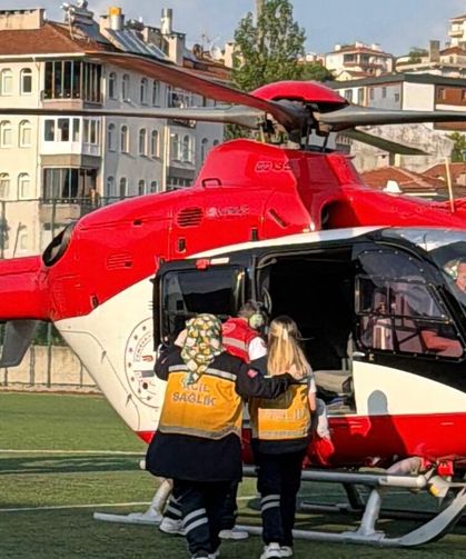 1 yaşındaki bebeği Kastamonu'dan Ankara'ya taşıdı