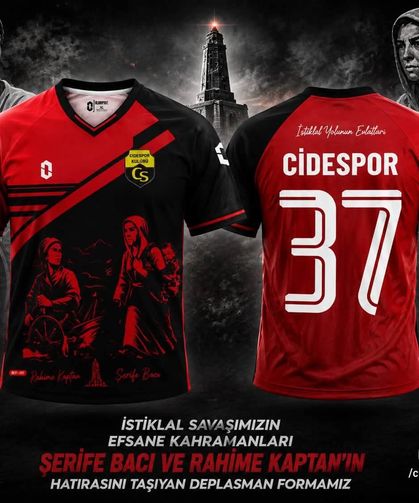 Cidespor kahramanları göğsünde taşıyacak!