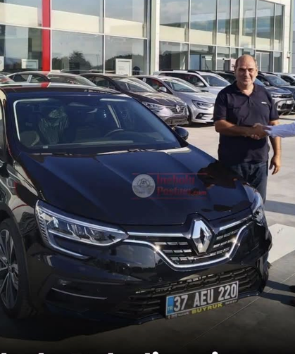 İnebolu Belediyesi’ne sıfır makam aracı