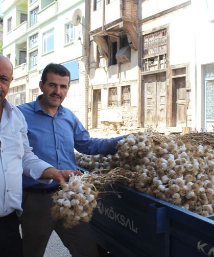 Kastamonu pazarında dikkat çeken fiyat: Soğan ile sarımsak yarışıyor!
