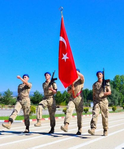 Kastamonu'da Jandarma Komando Uzman Erbaşlar ant içti
