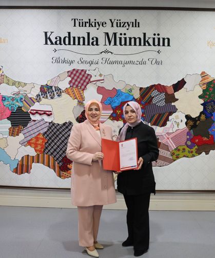 Küre AK Parti Kadın Kolları’nda görev değişimi