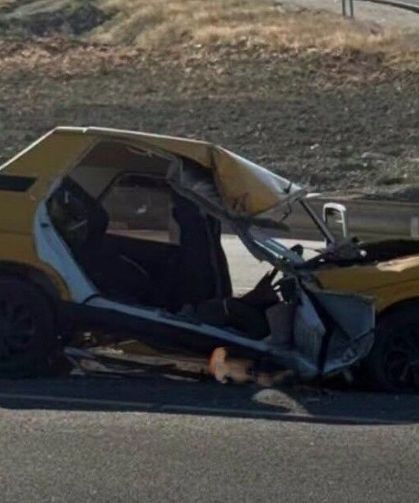 Taşköprü-Hanönü yolunda korkutan kaza: 1 yaralı