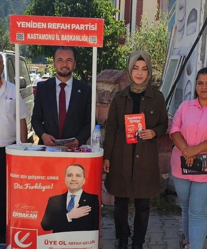 Yeniden Refah Partisi'nden Pınarbaşı'na çıkarma