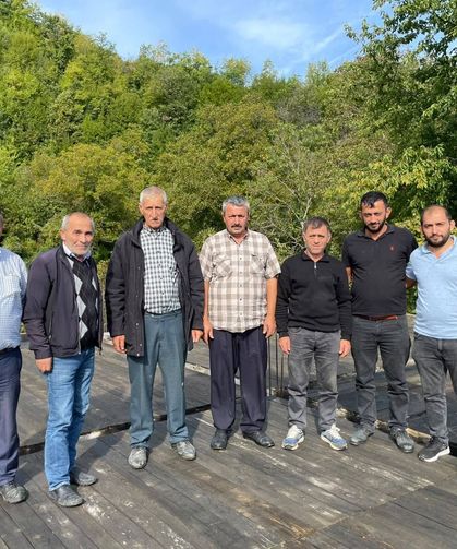 Cide’nin o mahallesi mescidine kavuşuyor