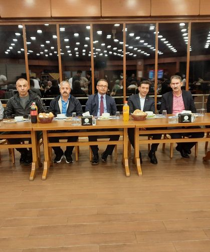 Cide’nin sevilen müdürüne duygusal veda gecesi