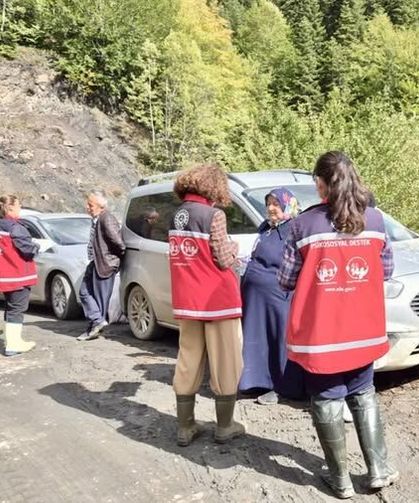 İnebolu’daki yangının ardından 25 vatandaşa psikososyal destek