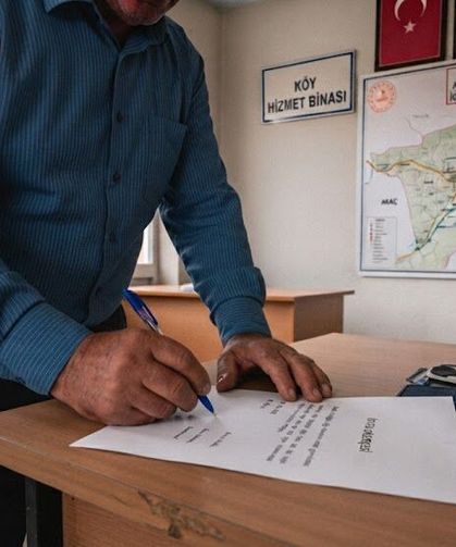 Kastamonu'da dikkat çeken istifa