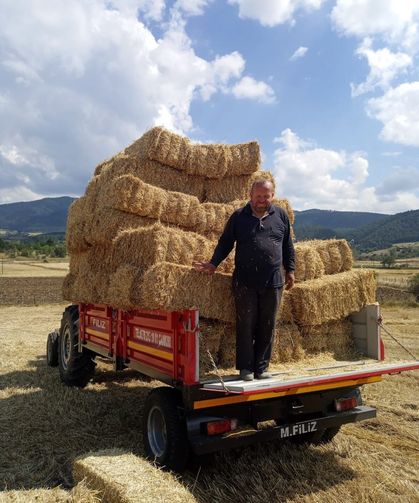 Kastamonu'da görme engelli çiftçinin azim dolu yaşamı