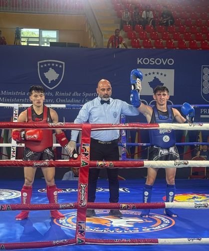 Kastamonulu Milli Muaythai sporcusu Kosova’da tarih yazıyor