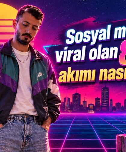 Sosyal medyada viral olan 80’ler akımı nasıl yapılır?