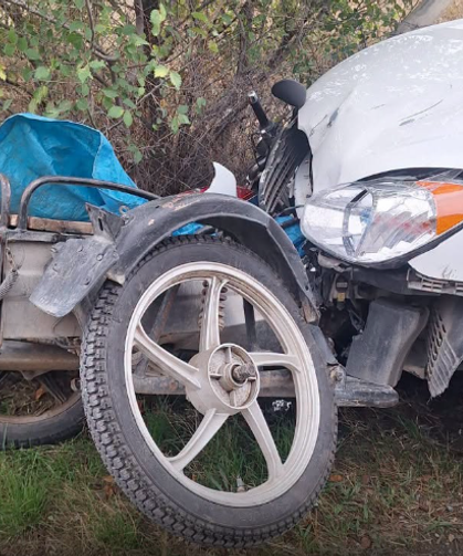 Tosya'da otomobil ile motosiklet çarpıştı: 1 yaralı