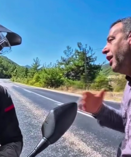 Yolda durdurdu, “yakıtım bitti” diyerek para istedi