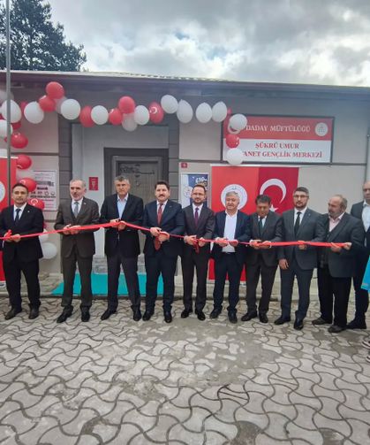 Daday’ın ilk gençlik merkezi dualarla açıldı