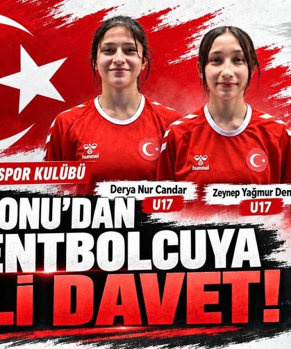 Kastamonu’dan üç hentbolcuya milli davet