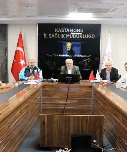 Kastamonu’da acil sağlık hizmetleri için değerlendirme toplantısı