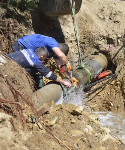 Kastamonu’da su hattındaki arıza giderildi