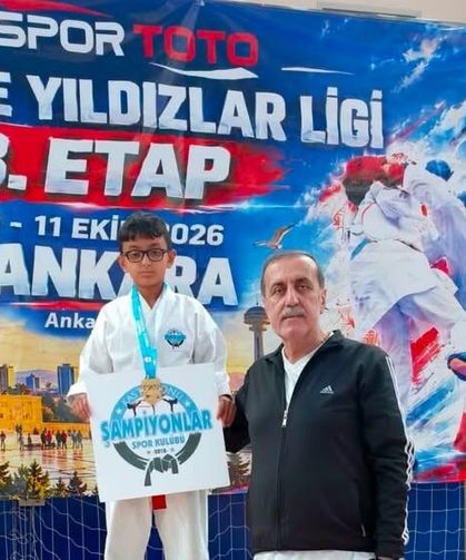 Kastamonulu sporcu üst üste 3'üncü kez birinci oldu