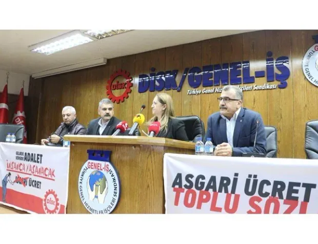 DİSK Başkanı: Asgari ücret için yılda 4 güncelleme şart!
