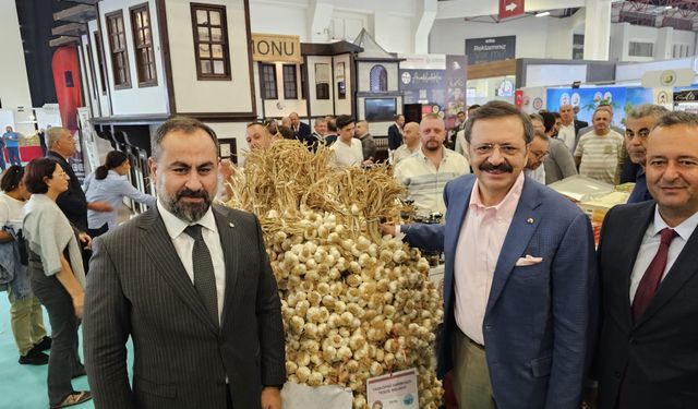 TOBB Başkanı'ndan yöresel ürünlerimize övgü