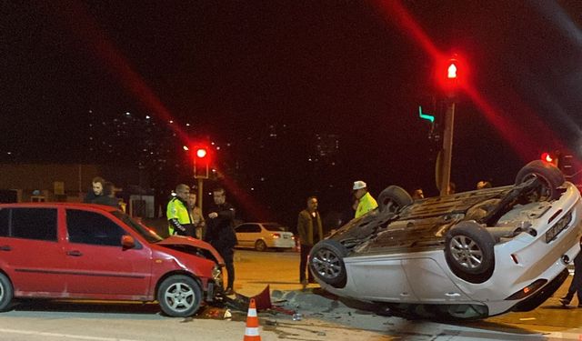 Kastamonu Ataçkent önünde feci kaza 