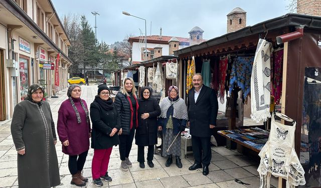 Kastamonu'da Hanımeller Çarşısı, yeni donanımıyla kışa hazır!