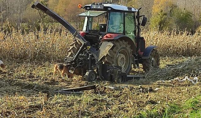 Sinop'ta ACI OLAY! Silaj makinesine kapılarak öldü