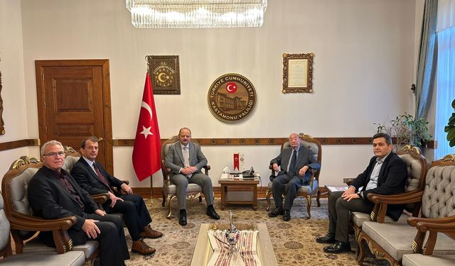 Vali Dallı ve Emniyet Müdürü Ay’a önemli misafir
