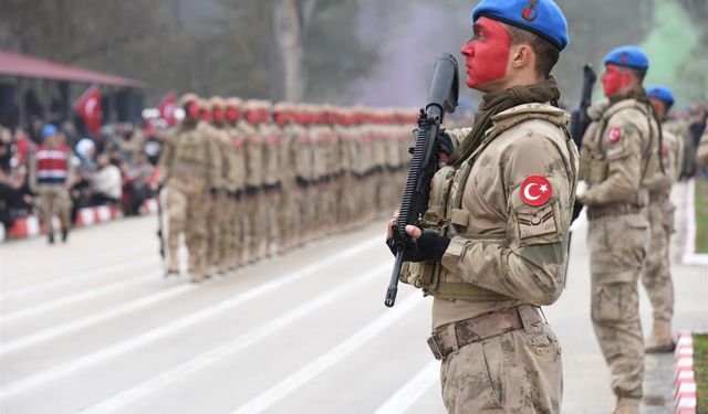 Kastamonu'da uzman erbaşlar yemin etti