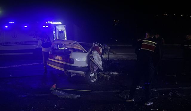 Zonguldak’taki kazada otomobil ikiye bölündü: 1 ölü, 5 yaralı