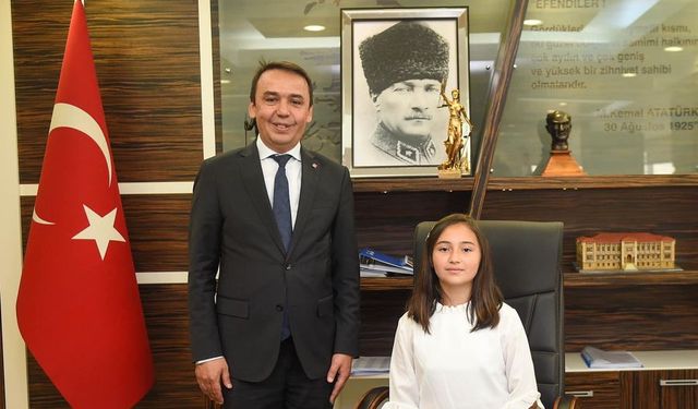 Başkan Hasan Baltacı, çocuklara söz verdi