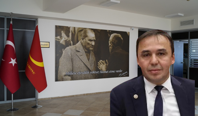 Kastamonu Belediye Başkanı Baltacı'dan Atatürk tablolu mesaj