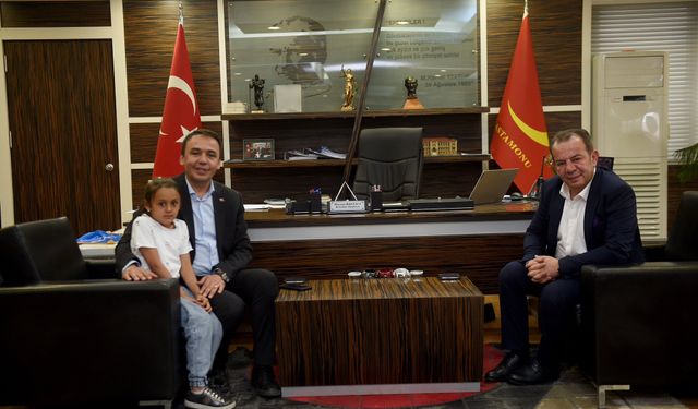 Bolu Belediye Başkanı Özcan'dan Baltacı'yı ziyaret