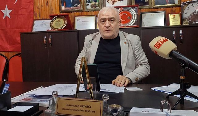 Muhtar Ramazan Boyacı, bayram öncesi seslendi