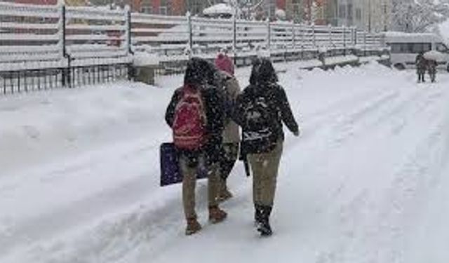 Merkezde taşımalı eğitime bir gün ara verildi