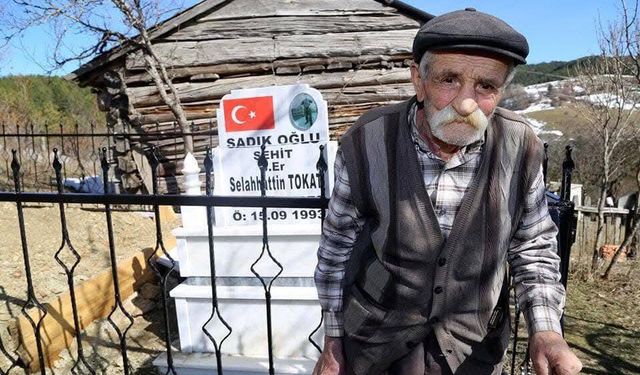 Kastamonulu Sadık Amca, şehit oğlunu yalnız bırakmadı