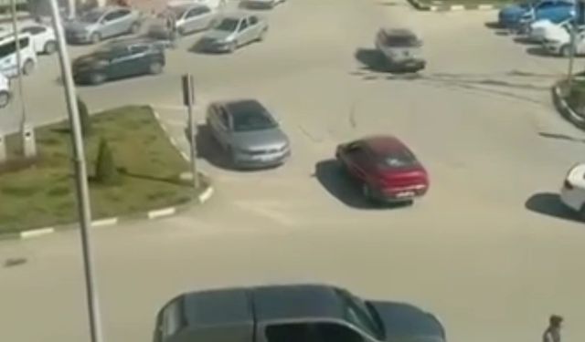 Trafik ihlalinin bu kadarıda pes dedirtti!