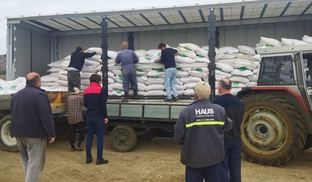 Kastamonulu çiftçilere 54 ton tohum dağıtıldı