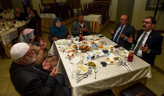 Taşköprü'de şehit aileleri ve gaziler iftar yemeğinde buluştu