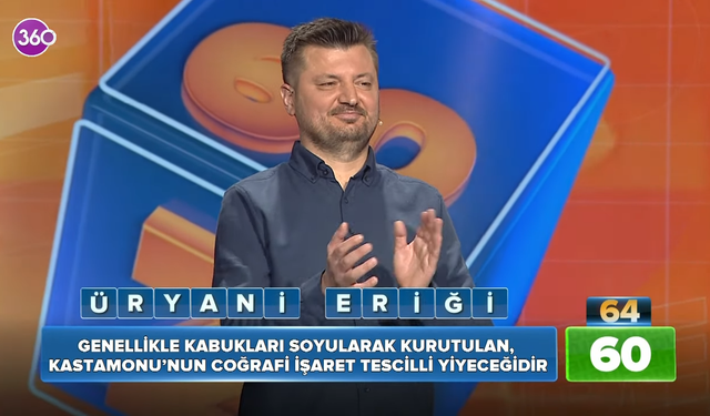 Kastamonu lezzetleri televizyonda yarışmacıları terletiyor