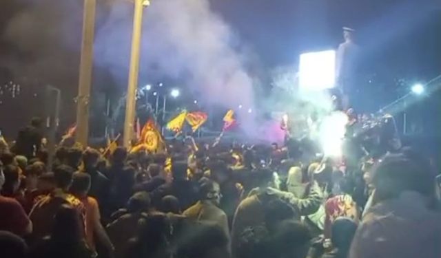 Galatasaray'ın şampiyonluk sevinci Kuzeykent’i sardı