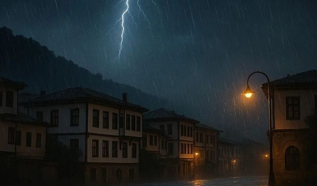Kastamonu’ya yağış uyarısı: Gök gürültülü sağanak geliyor!